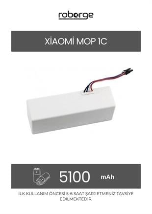 Xiaomi Vacuum Mop 1C (STYTJ01ZHM) Robot Süpürge Uyumlu Batarya 5100 mAh - Muadil Ürün