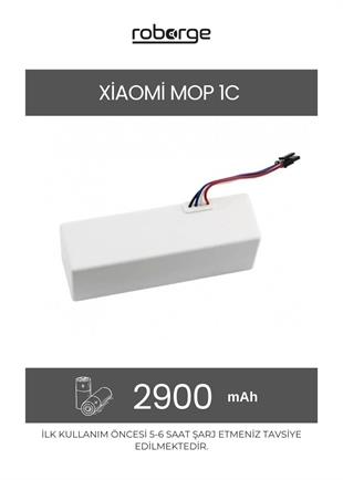 Xiaomi Vacuum Mop 1C (STYTJ01ZHM) Robot Süpürge Uyumlu Batarya 2900 mAh - Muadil Ürün