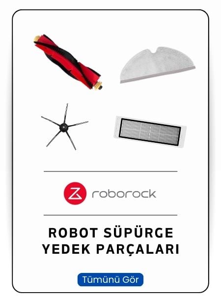 Roborock Robot Süpürge Yedek Parçaları