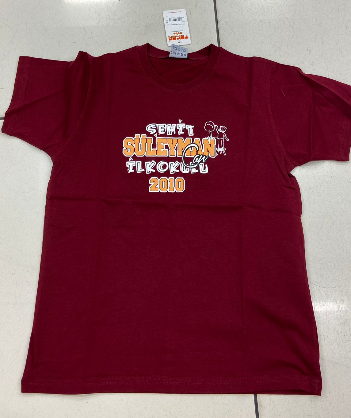 23Y.PTS.065.014Şehit Süleyman Can İlkokuluTshirt Penye