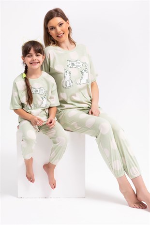 22K.PJM.349.009Roly Poly Kız Çocuk Pijama Takım RP2790-2