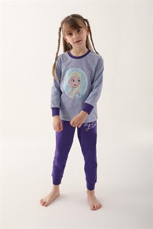 24K.PJM.349.002Roly Poly Frozen Kız Çocuk Pijama Takım D4826-3