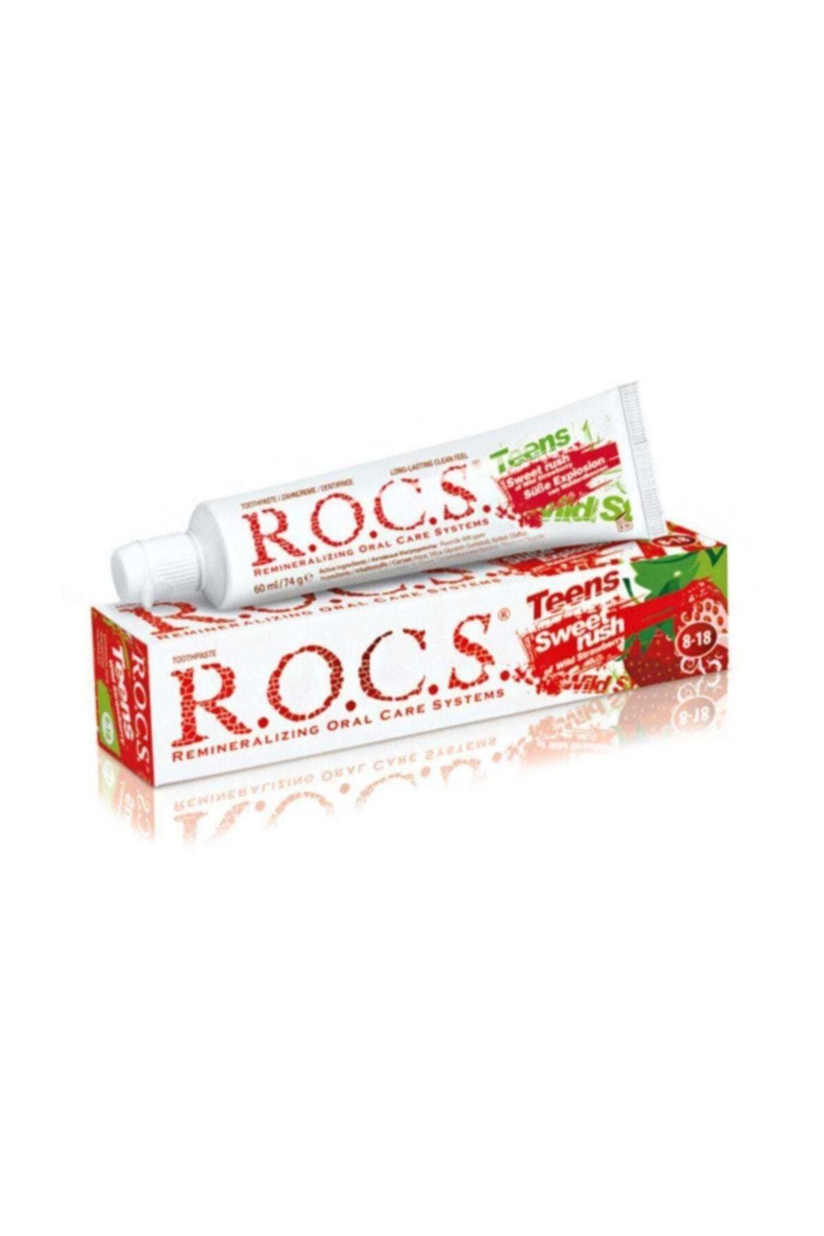 16MROC471910ROCS Baby Diş Macunu YabanÇiçeği  8-18