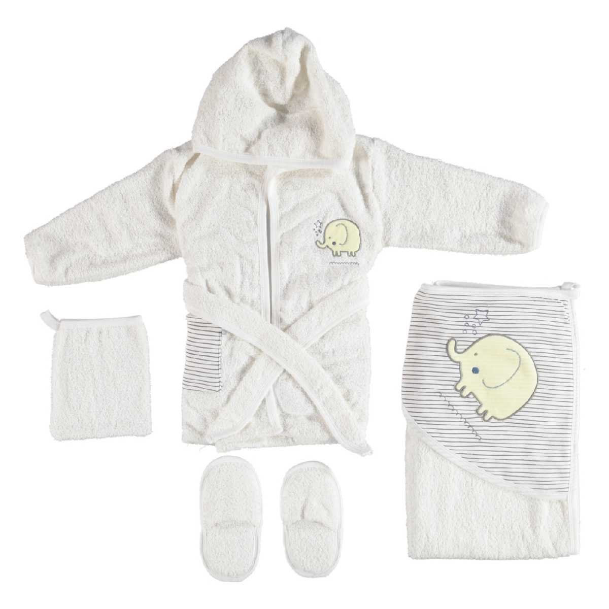 21Y.HVL.288.003Bibaby Little Elephant Bornoz Seti  66254