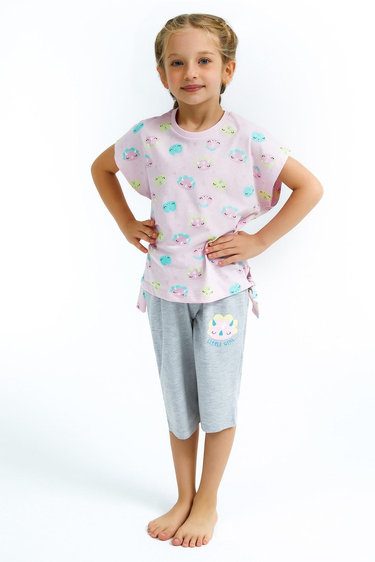 22K.KPR.349.003Roly Poly Kız Çocuk Kapri Takım RP2795-2