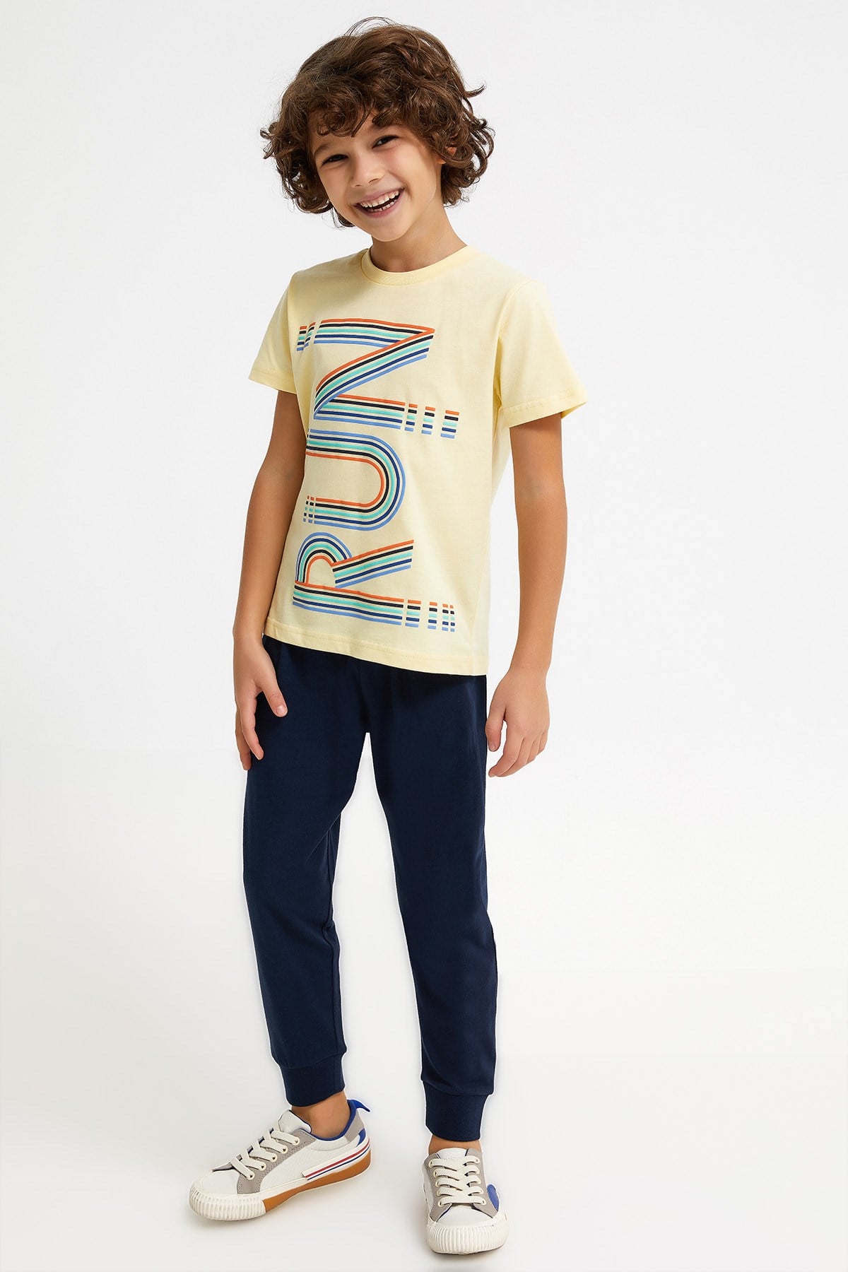 22K.PJM.349.004Roly Poly Erkek Çocuk Pijama Takım RP2719-G
