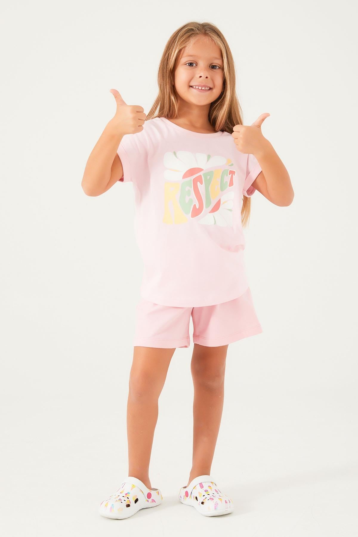 23K.TKM.349.029Roly Poly Kız Çocuk Şortlu Takım 3055-G