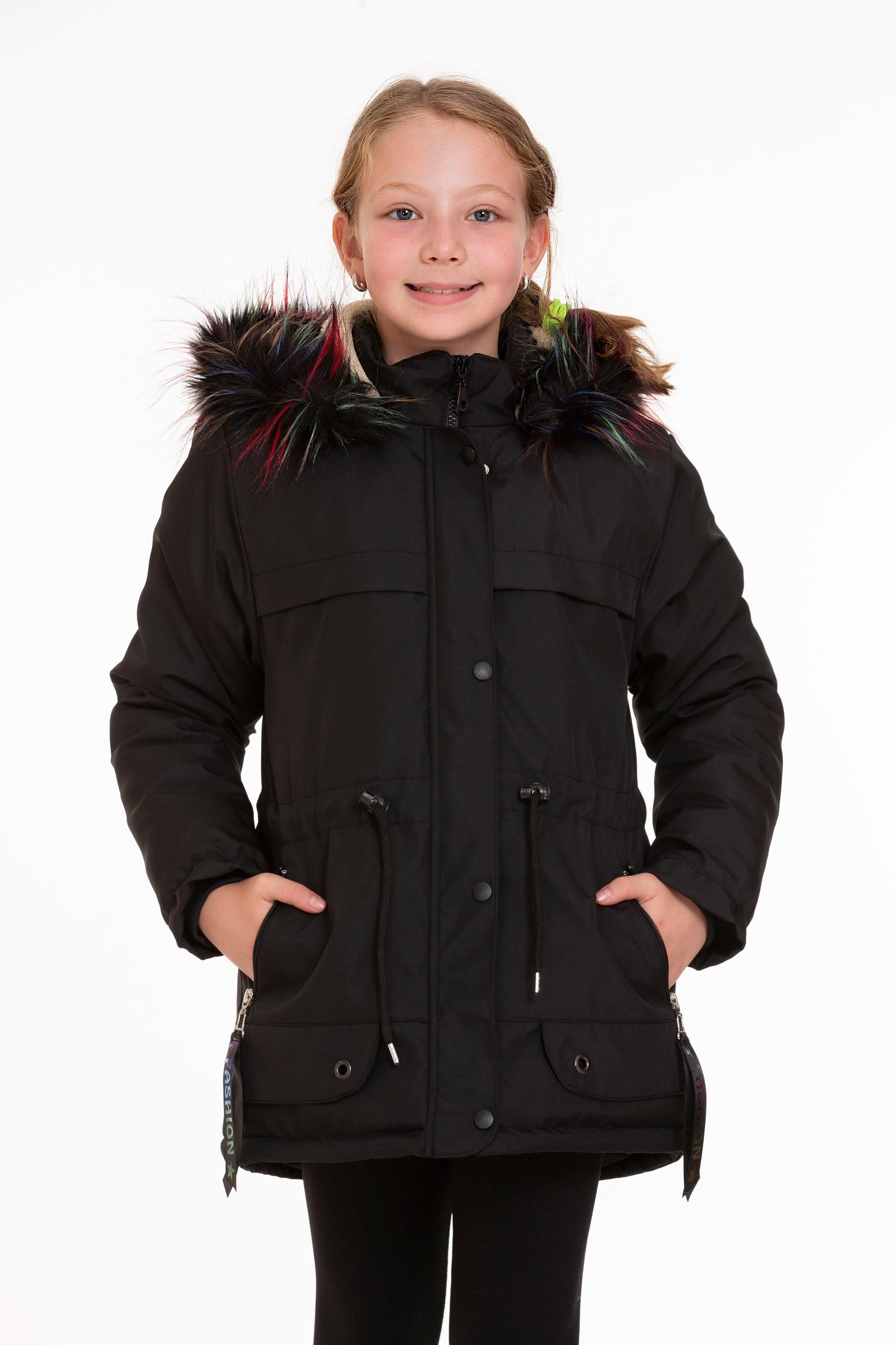 24K.KBN.408.001Öfi Kids Kız Çocuk Kaban 5018