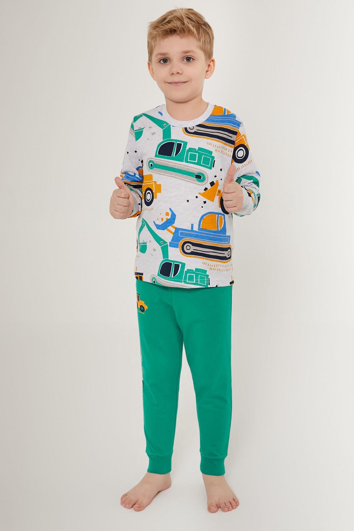 24K.TKM.349.001Roly Poly Erkek Çocuk Pijama Takım 3182-2
