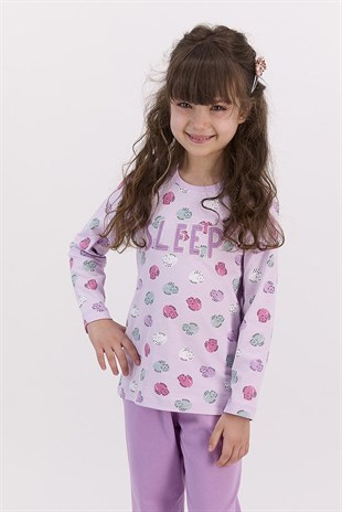 21Y.PJM.349.030Roly Poly 2561-G Kız Çocuk Pijama Takımı