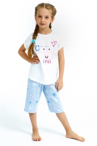 22K.KPR.349.004Roly Poly Kız Çocuk Kapri Takım RP2784-G