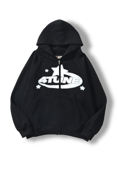 4 Tune 3 iplik Oversize Hırka