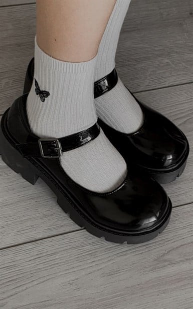 Japon Tarz Lolita Rugan Ayakkabı Ürününü Hemen İncele
