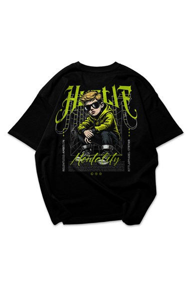 Black Mentality Oversize T-shirt