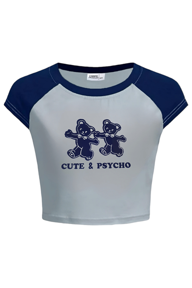 Cute & Psycho Crop