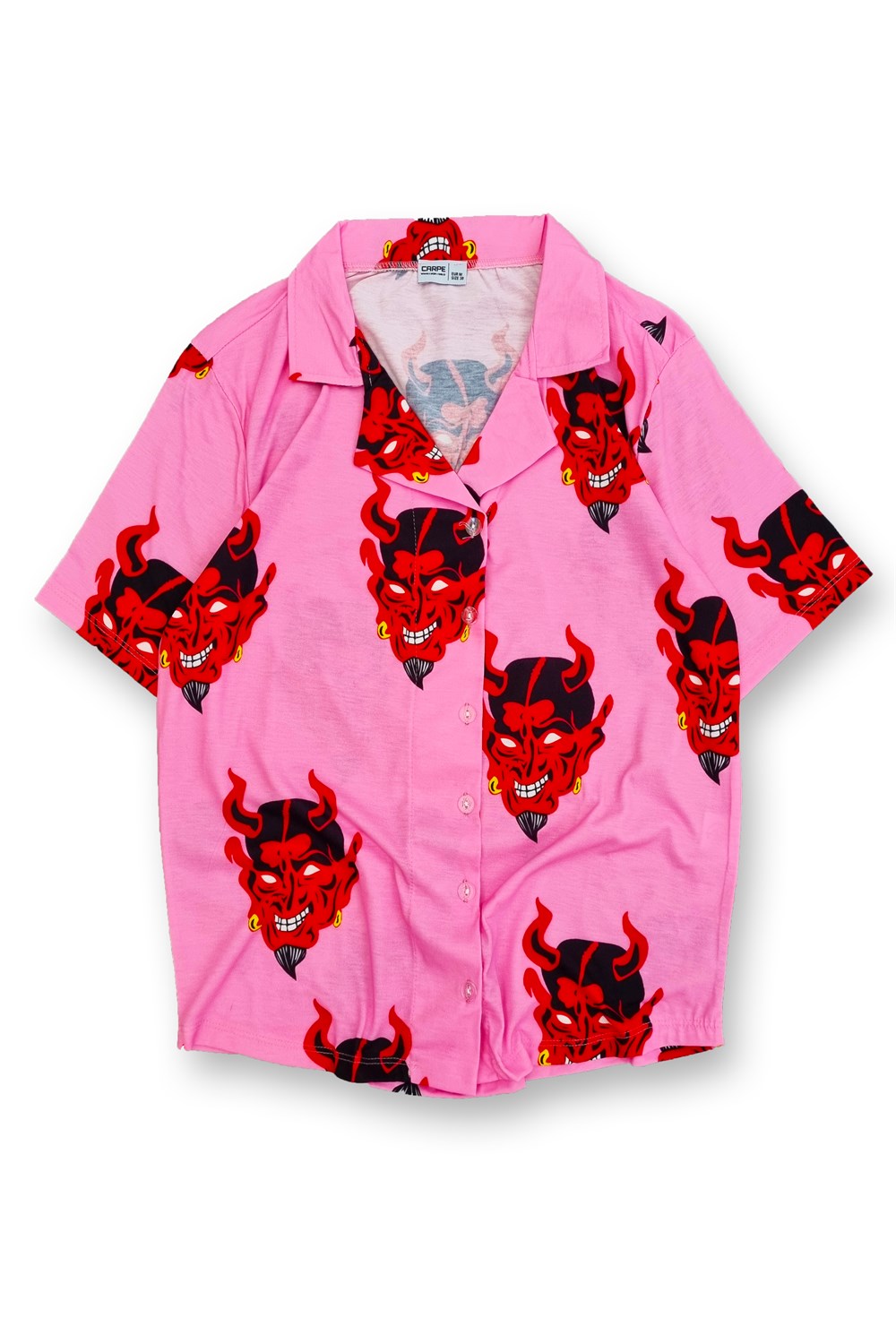 Pembe Devil Unisex Gömlek Ürününü Hemen İncele