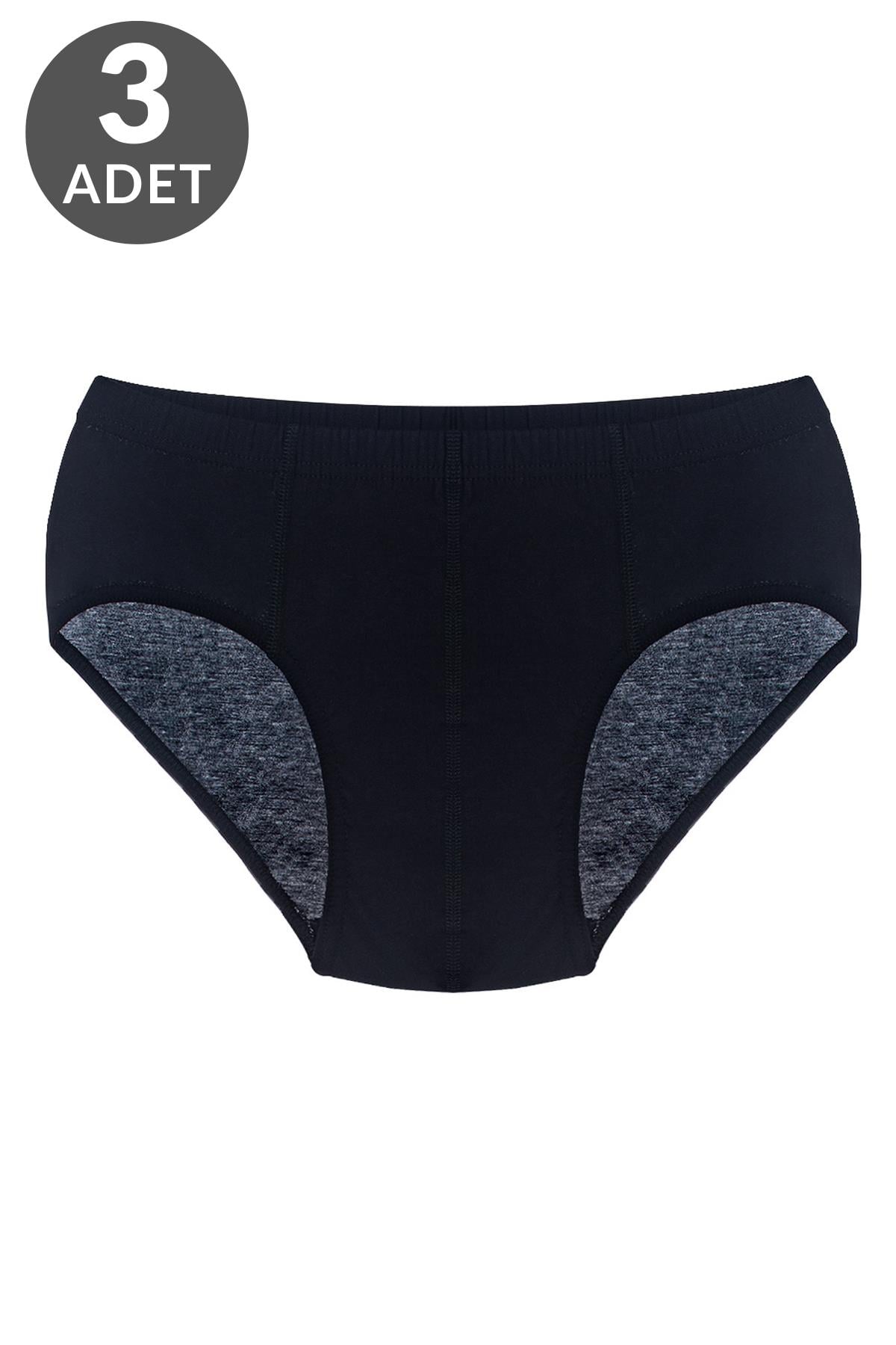 3 lü Erkek %100 Pamuklu Süprem Külot 213