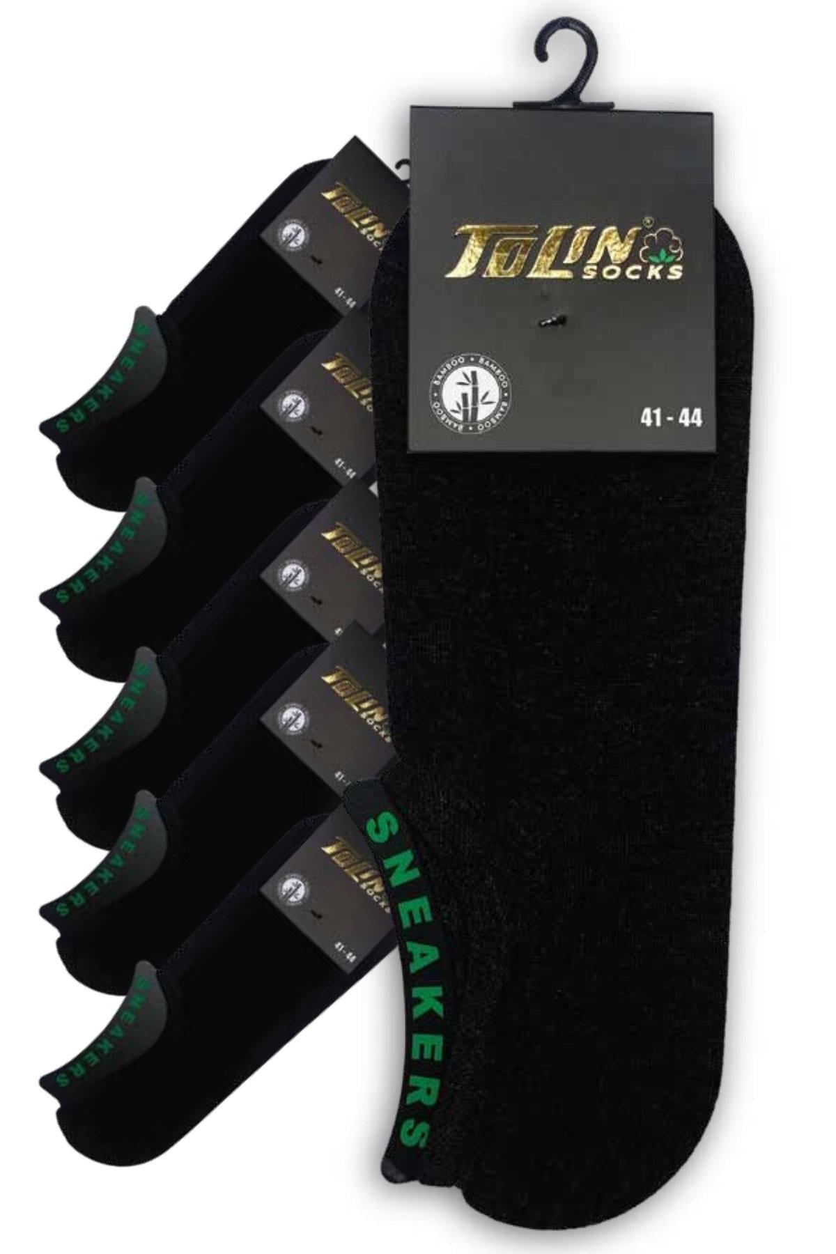 Erkek 12 li Bambu Sneakers Çorap Seti 10600