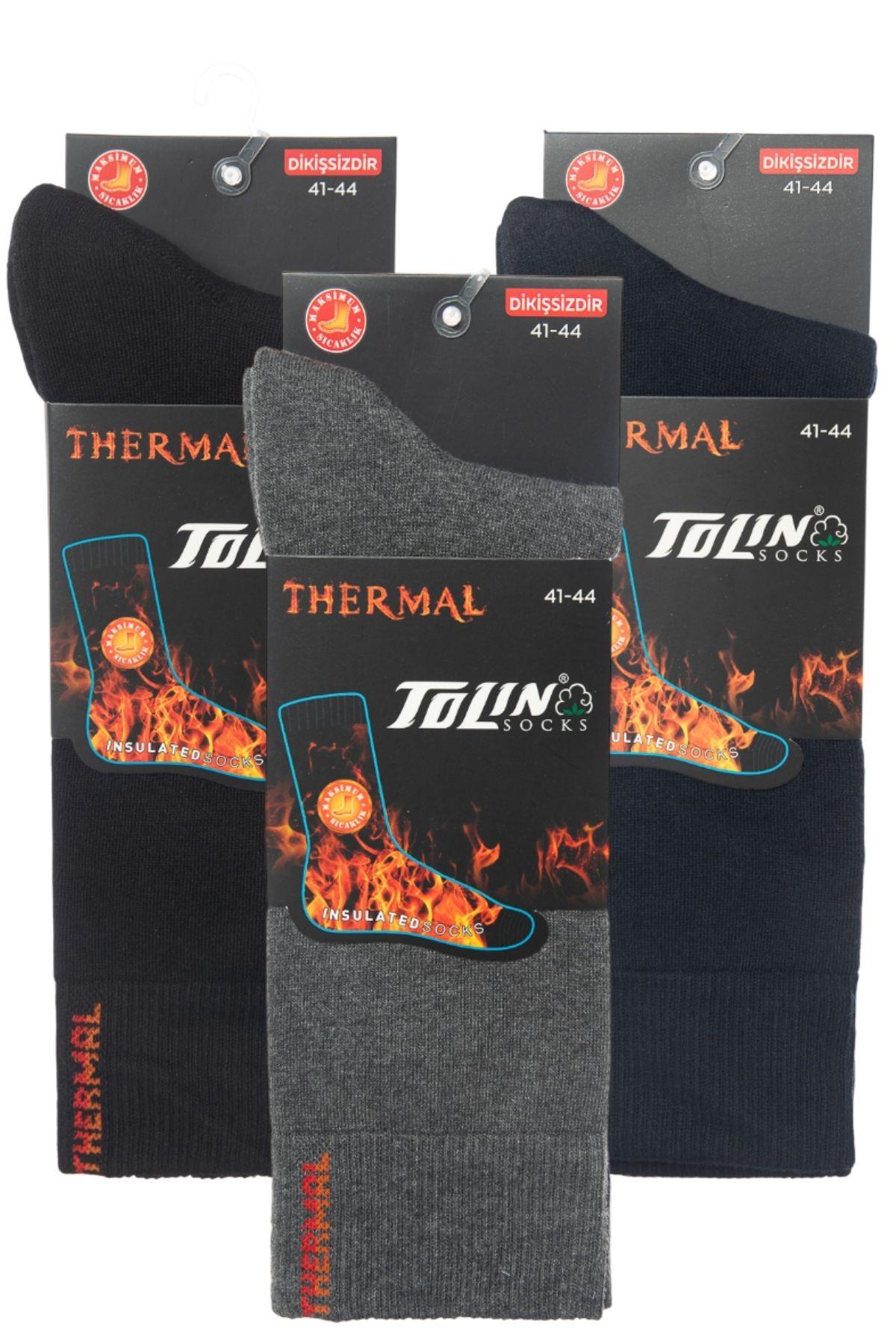 Erkek 3 lü Thermal (Termal) Çorap 19408