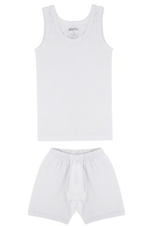 Tolin %100 Pamuk Erkek Çocuk Atlet Şort Takım 8315