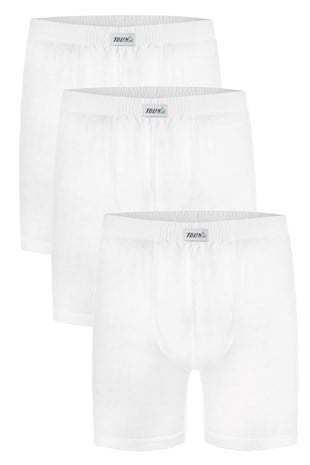 3 lü Paket %100 Pamuklu Erkek Süprem Şort Boxer 416