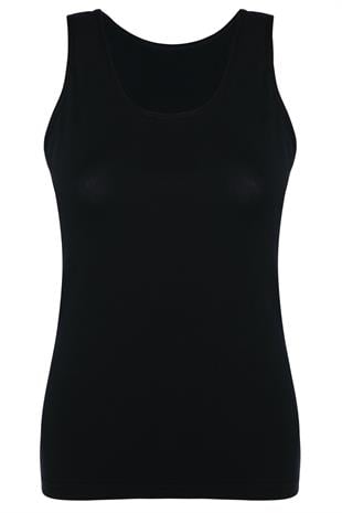 Kadın Pamuklu Likralı Geniş Askılı Atlet 1216