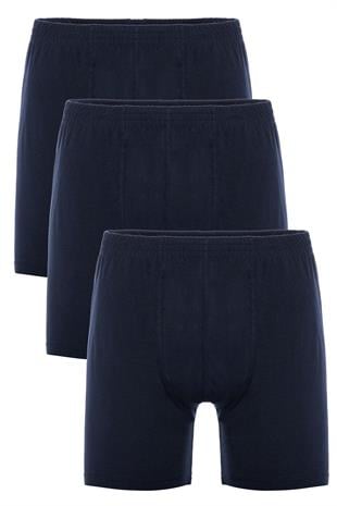 3 lü Paket %100 Pamuklu Erkek Süprem Şort Boxer 416