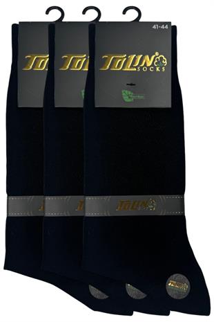 Erkek 3 lü Bambu Soket Çorap Seti 14100