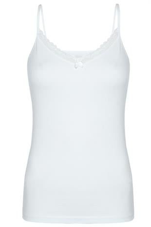 Kadın Pamuklu Likralı Ip Askılı Güpürlü V Yaka Atlet 1227