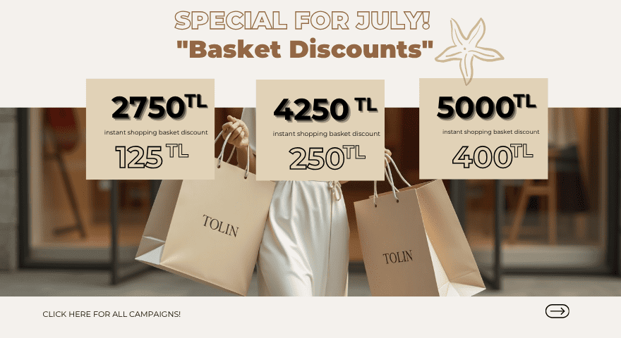 TOLIN basket discounts for Turkey