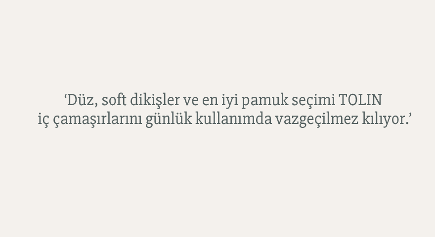 Nitelikli kumaşlarla üretilmiş iç giyim seçenekleri