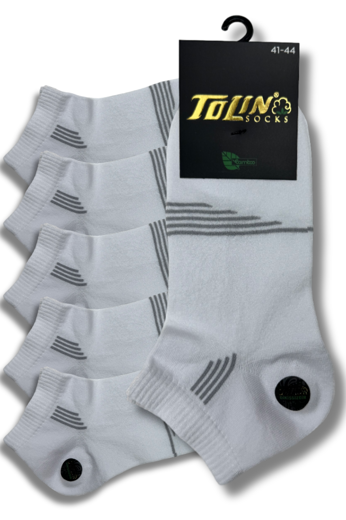 Erkek 12 li Bambu Patik Çorap Seti 10536