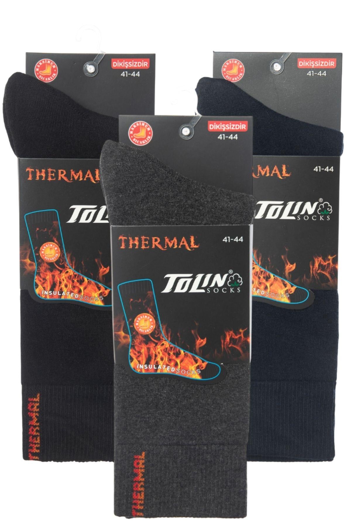 Erkek 3 lü Thermal (Termal) Çorap 19408