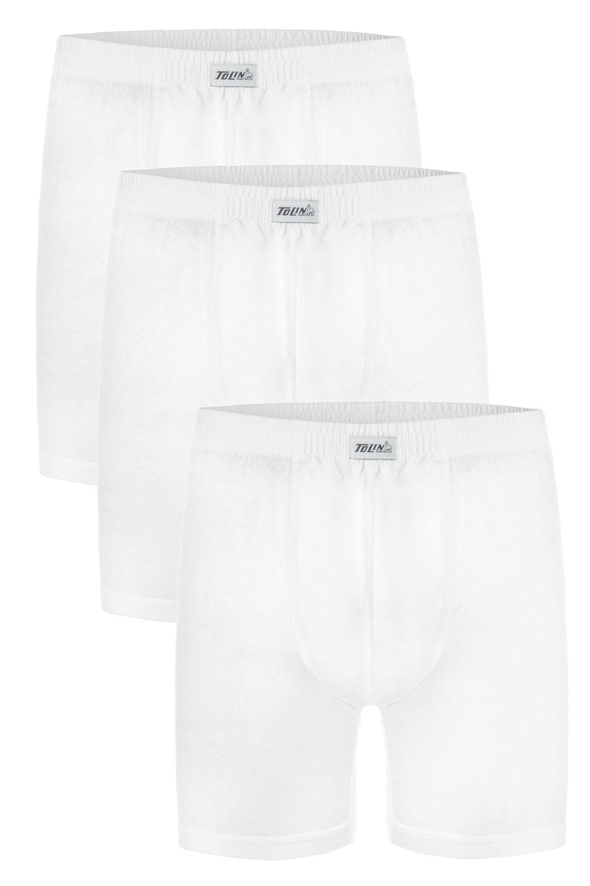 3 lü Paket %100 Pamuklu Erkek Süprem Şort Boxer 416