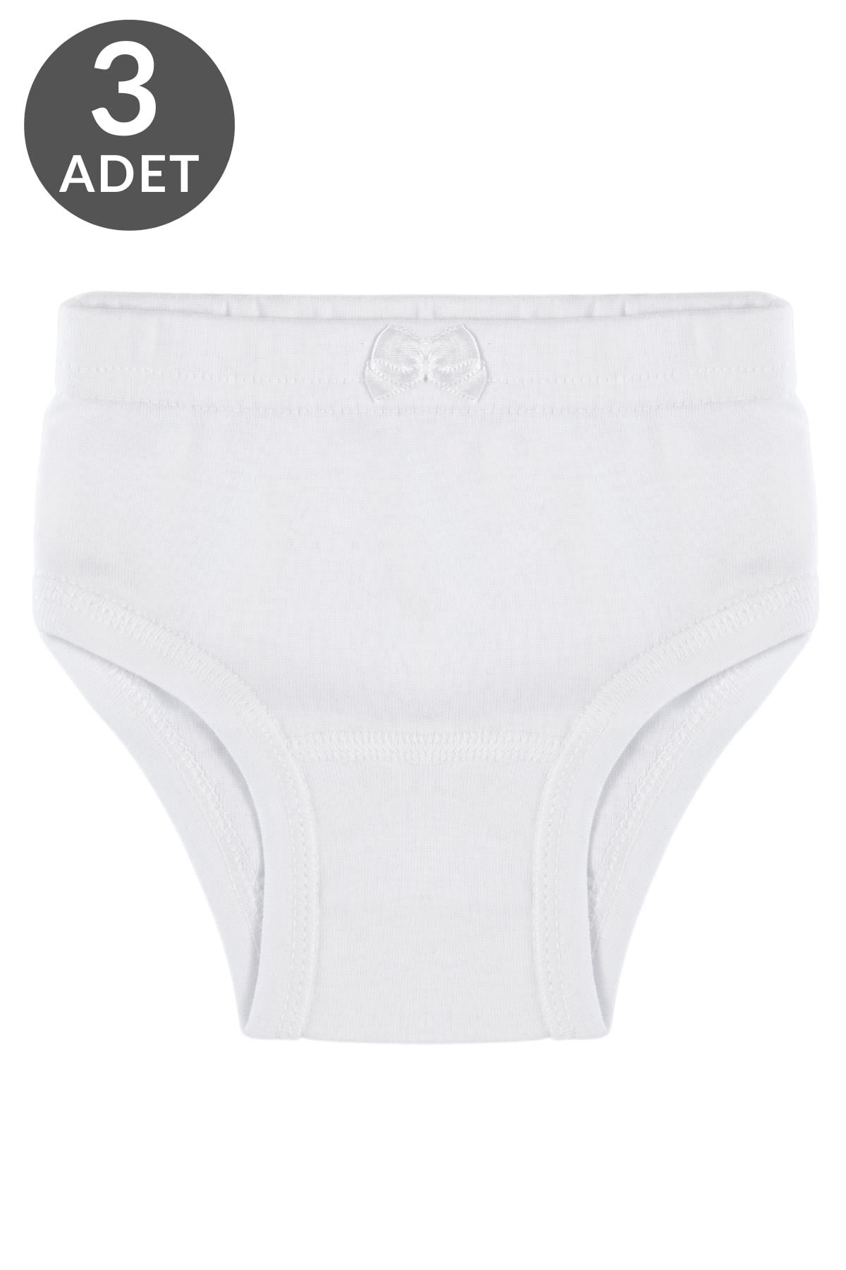 Tolin 3 Lü Paket %100 Pamuk Kız Çocuk Külot 241
