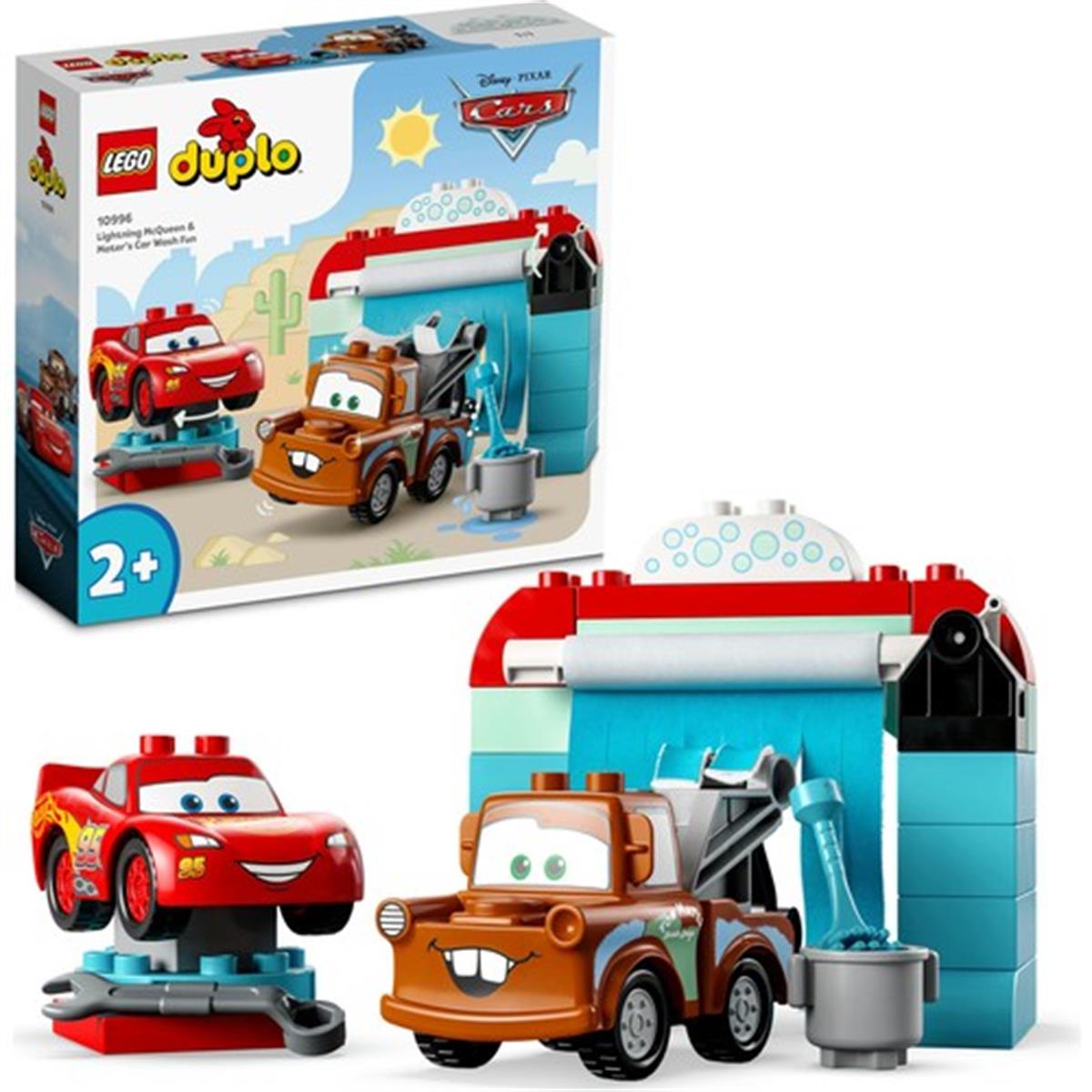 LEGO® Duplo | Disney ve Pixar Arabalar Şimşek Mcqueen ve Mater'in Oto  Yıkama Eğlencesi