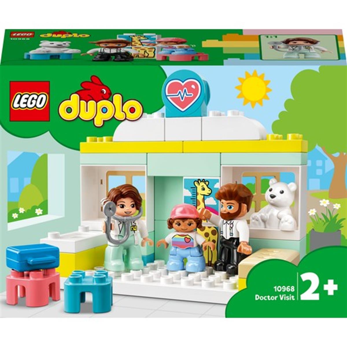 LEGO Duplo® Kurtarma Doktor Muayenesi 10968 - 2 Yaş ve Üzeri Okul Öncesi  Çağındaki Çocuklar Için