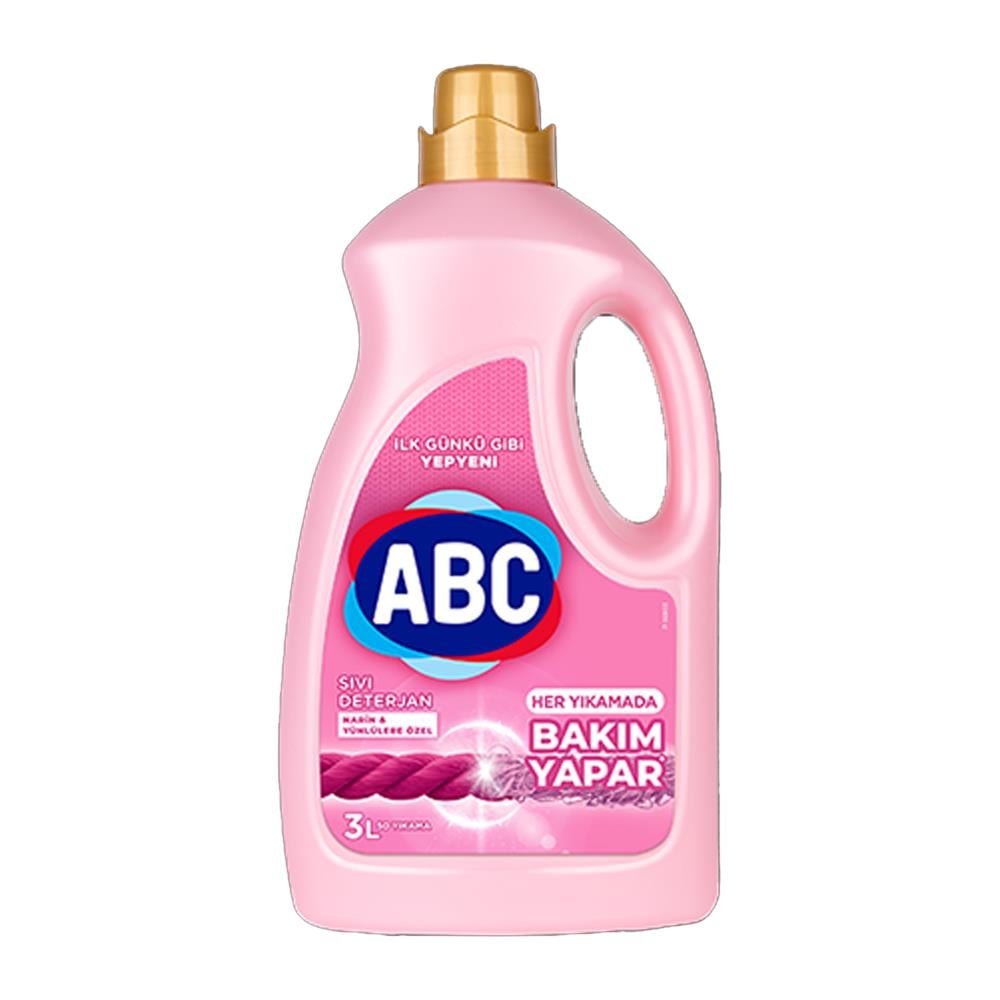 Sıvı Çamaşır DeterjanıAbc Sıvı Çamaşır Deterjanı Narinler 3 Lt