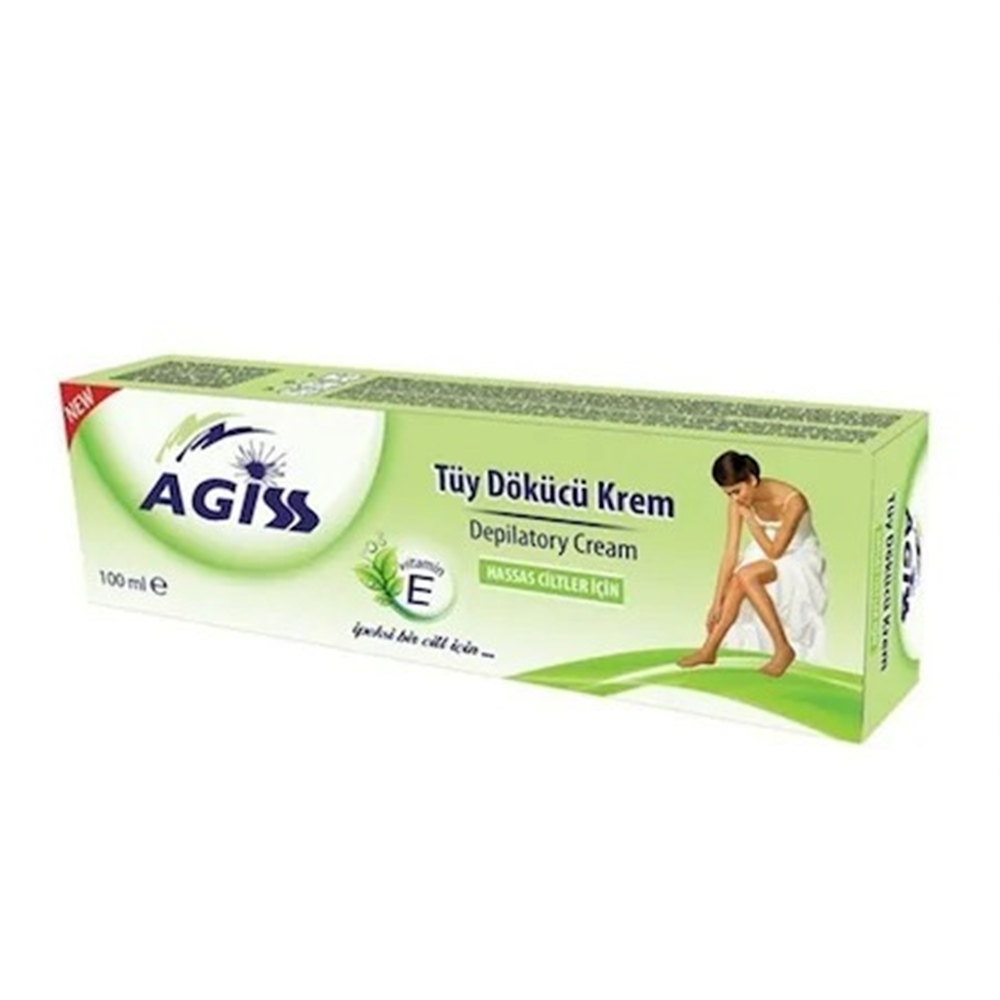 Agiss Tüy Dökücü Krem Hassas Ciltler 100 Ml.