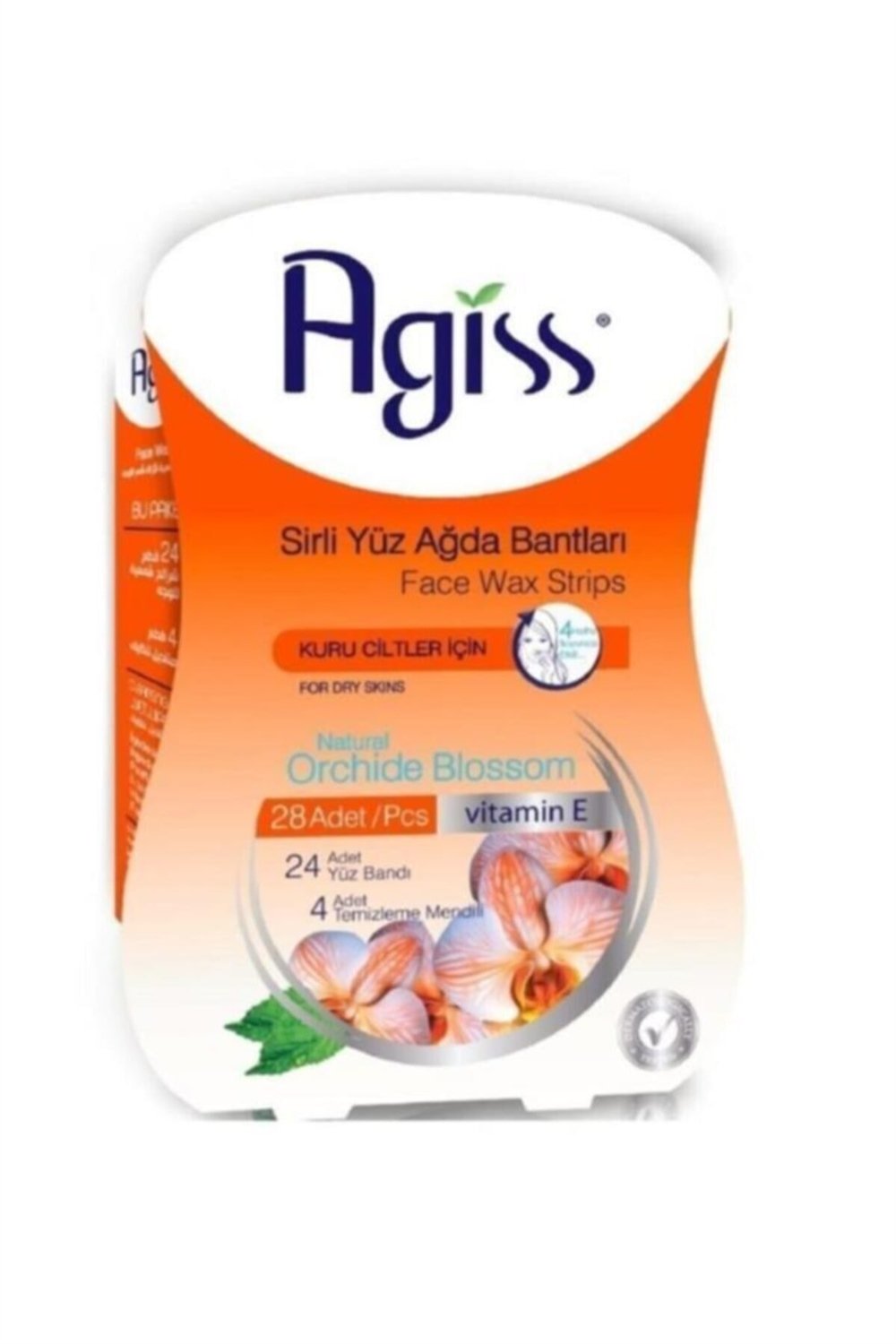 Agiss Yüz Ağda Bandı Kuru Ciltler 24 Lü