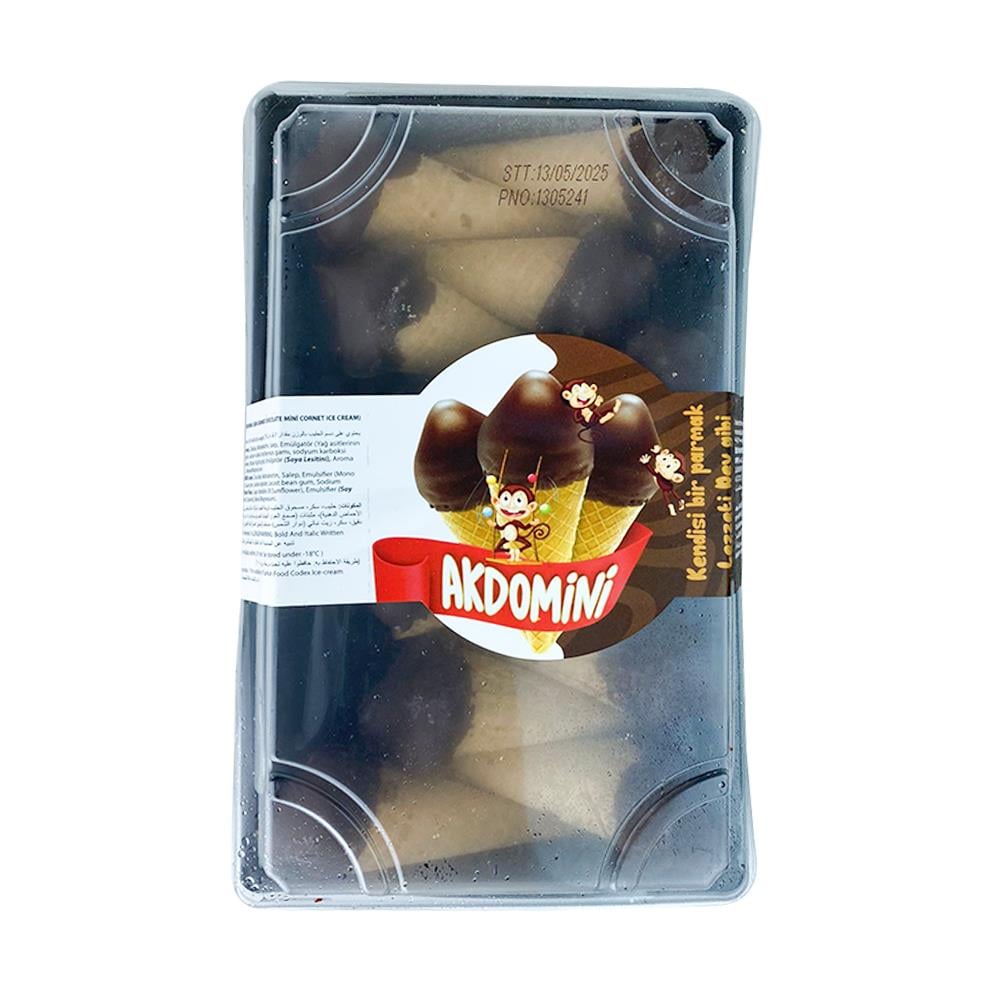 DondurmaAkdo Dondurma Parmak Kornet 280 gr Çikolata