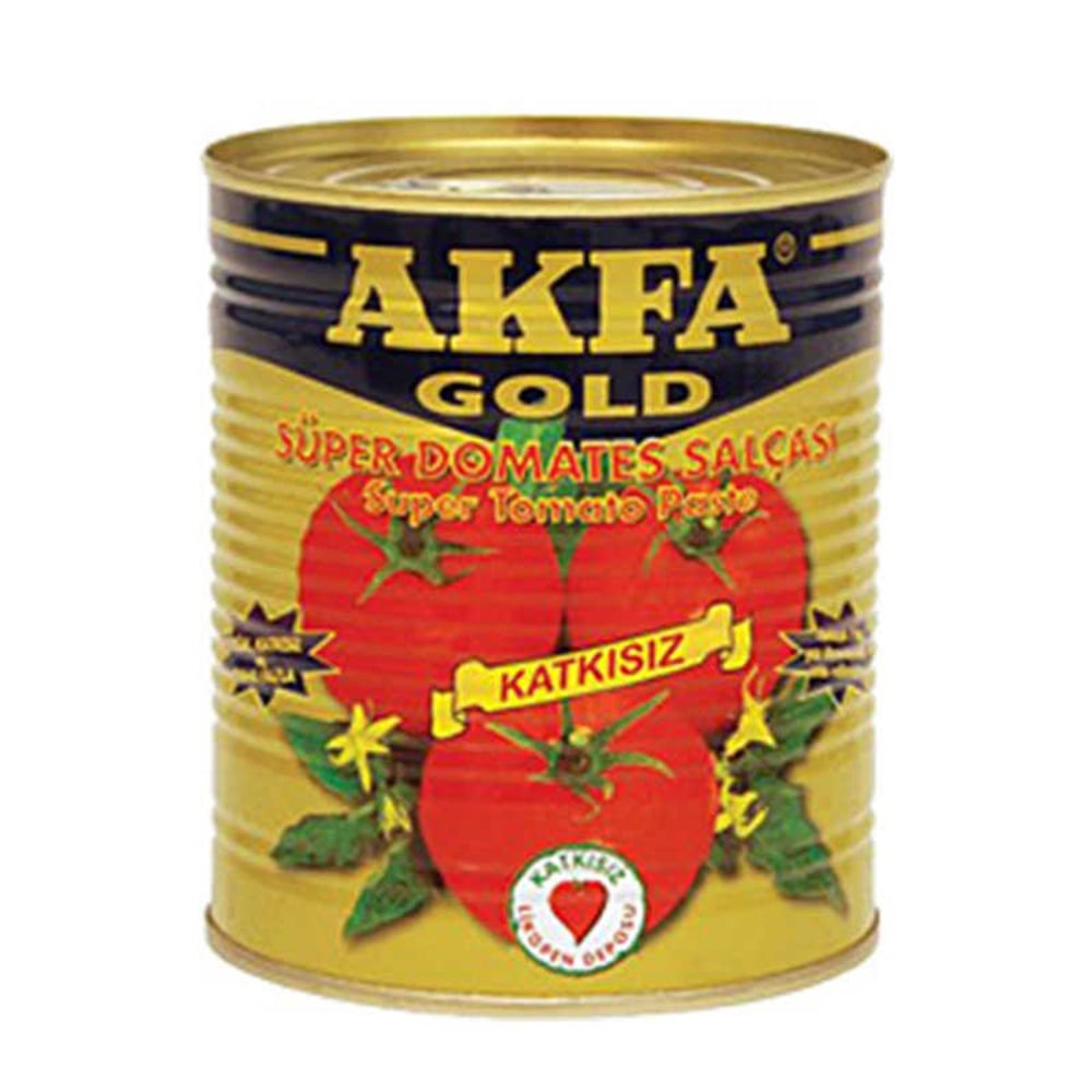 Akfa Domates Salçası Gold Teneke 830 Gr