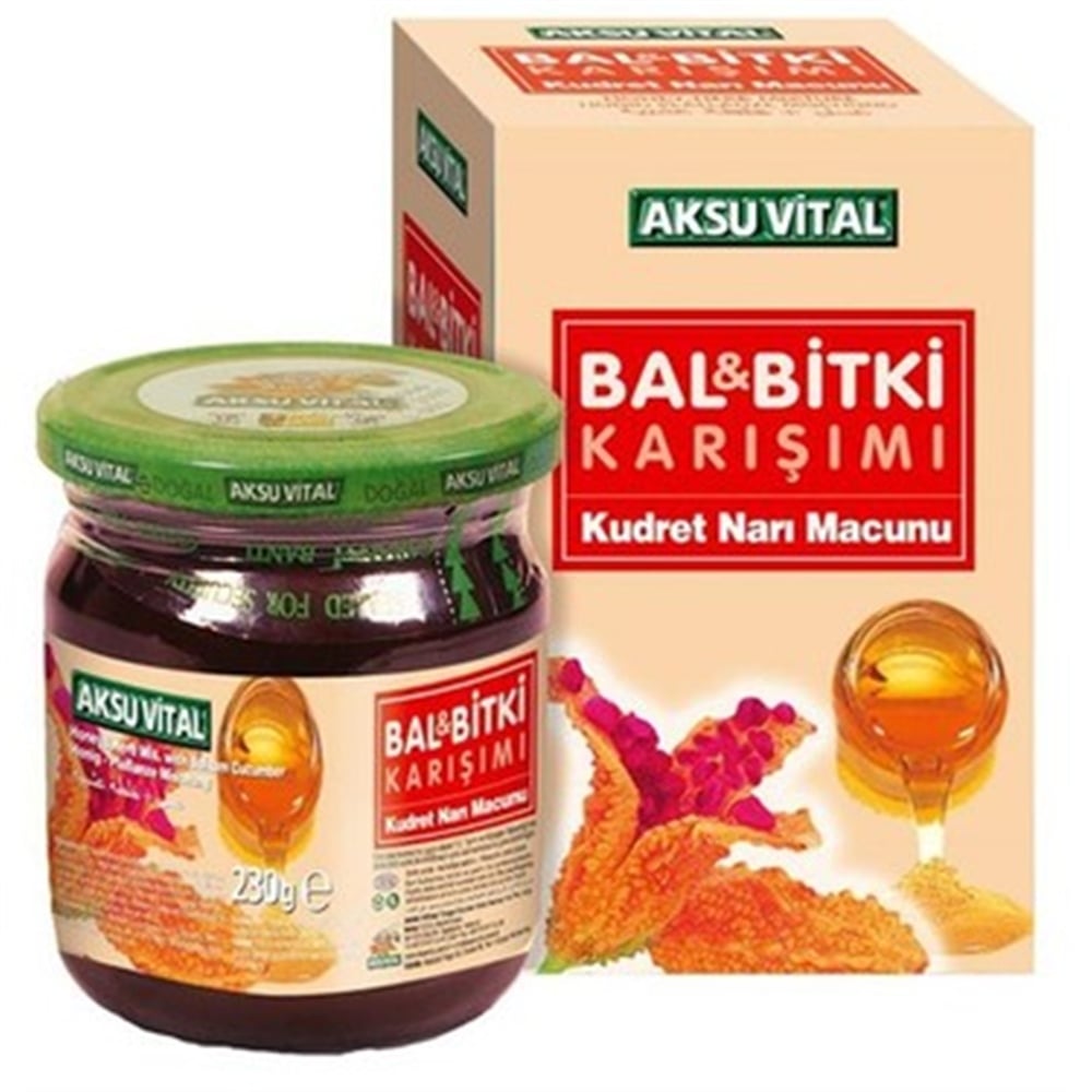 Aksu Vit Avicenna Ballı Kudret Narı 230 Gr.