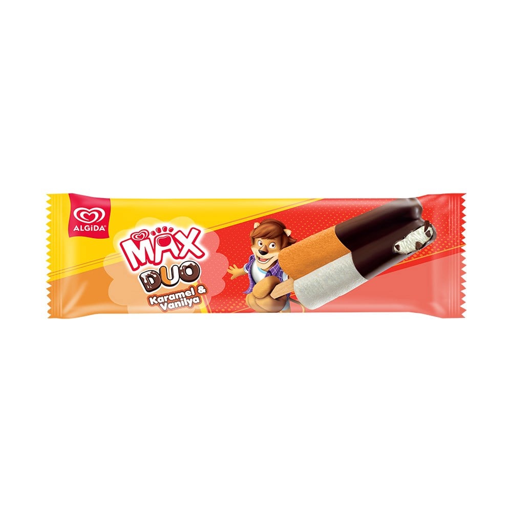 DondurmaAlgida Max Duo Karamel&Vanilya 55 ml