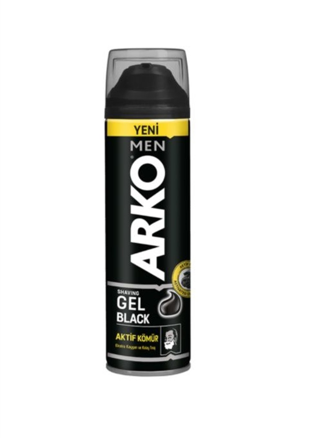 Arko Tıraş Jeli Black 2 ın 1 200 Ml