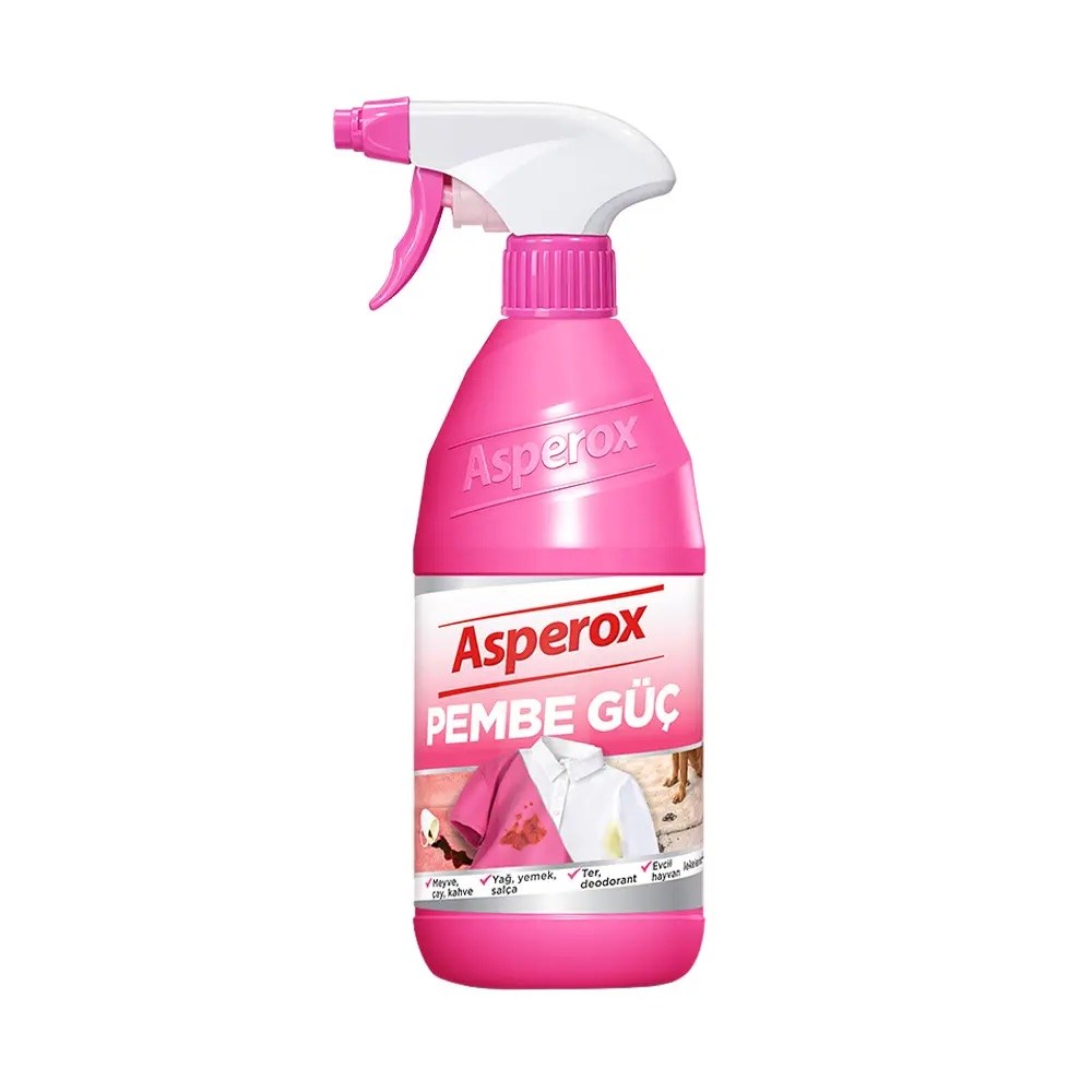 Leke Çıkarıcı ve KoruyucularAsperox Pembe Guc Leke Cikarici Sprey 650 ml