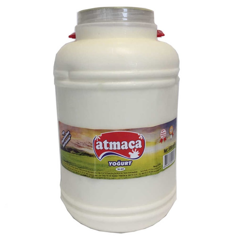 Atmaca Yoğurt Yarım Yağlı 5000 Gr