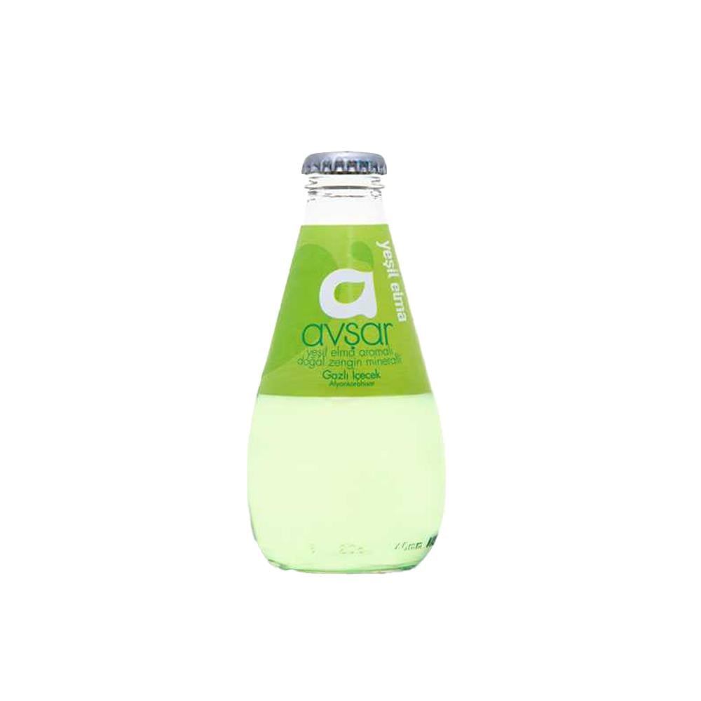 Avşar Soda Gazlı İçeçek 200 ml Yeşil Elma