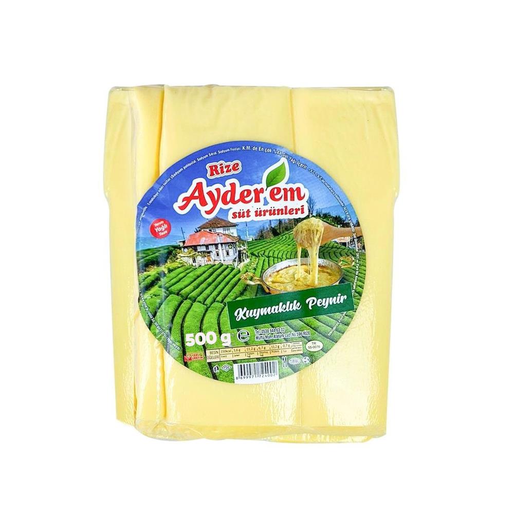 Hapeloğlu ŞarküteriAyderem Kuymaklık Peynir 500 Gr Tel