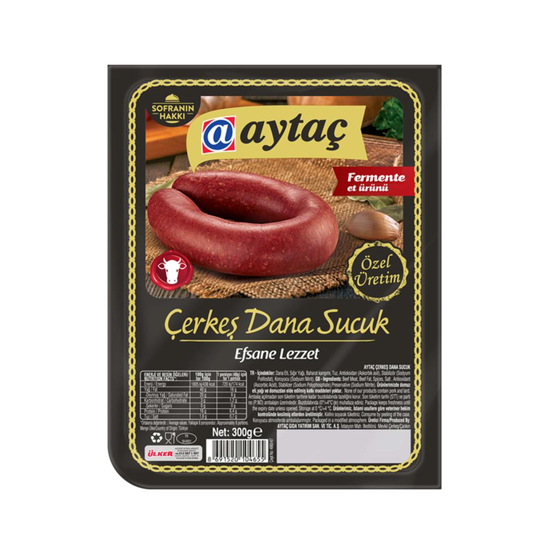 SucukAytaç Çerkes Dana Fermente Sucuk 300g